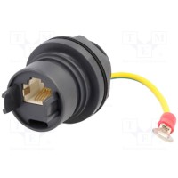 Разъем rj45 проходник BULGIN PXP6033TPE