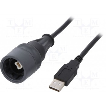 Переходник кабель / адаптер ip66,ip68,ip69k BULGIN PXP6040B5M00