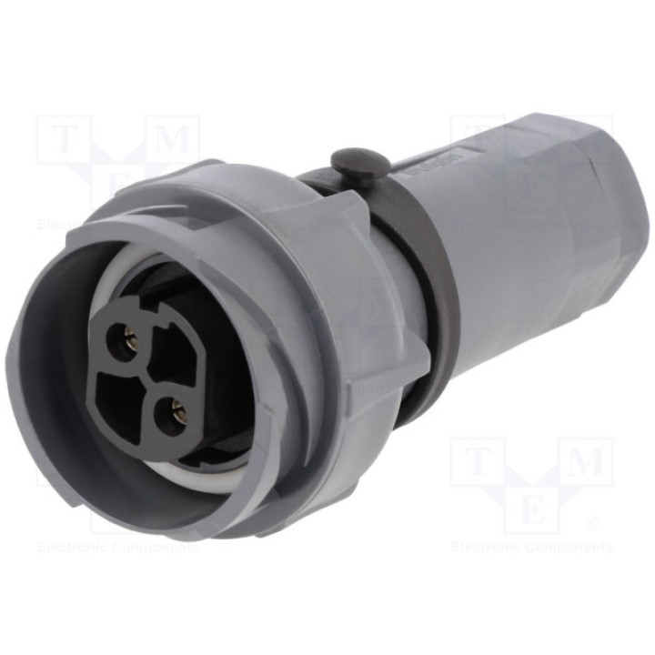 Разъем круглый вилка BULGIN PXP701102SST1113 (PXP7011/02S/ST1113)