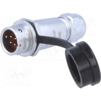 Вилка "папа" WEIPU SF1211P4I