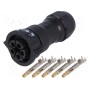 Разъем круглый "мама" AMPHENOL DC-05BFFA-QL8LPP (DC-05BFFA-QL8LPP)