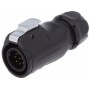 Вилка разъем круглый LUMBERG 0252 09 (0252-09)