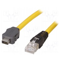 Кабель patch cord вилка rj45,ix industrial вилка HARTING 09482612749100