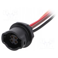 Гнездо разъем круглый AMPHENOL CB-04RFFC-RC7A10