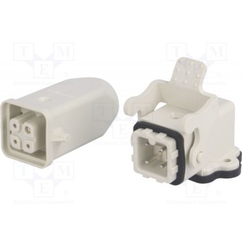 Разъем hdc "папа" + "мама" MOLEX 93603-0009