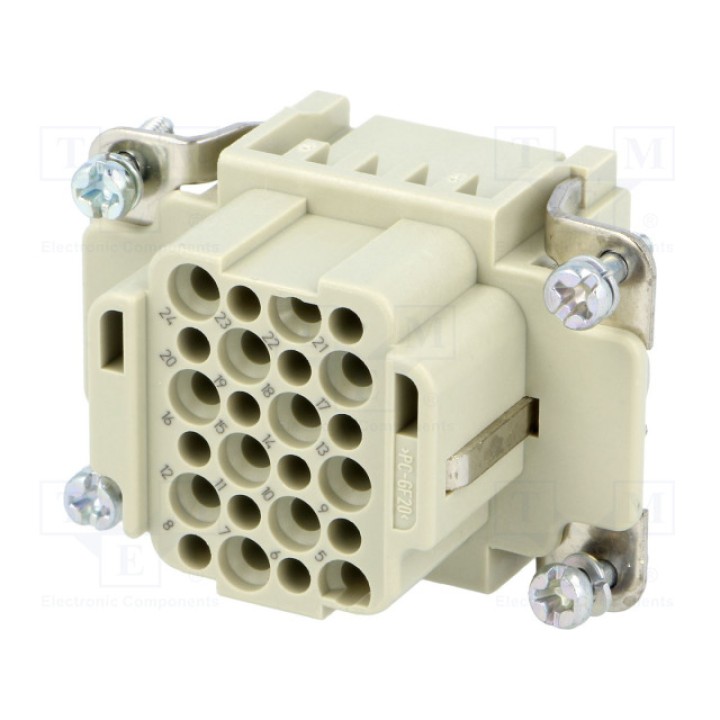 Разъем прямоугольный "мама" HARTING 09160243101 (09160243101)