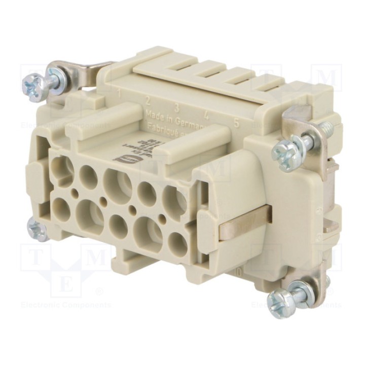 Разъем прямоугольный "мама" HARTING 09360102702 (09360102702)