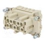 Разъем прямоугольный "мама" HARTING 09360102702 (09360102702)