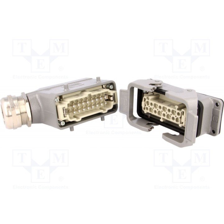 Разъем han "папа" + "мама" HARTING 10330160000 (10330160000)