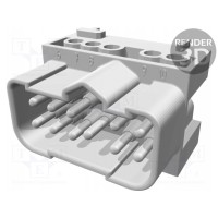 Разъем hdc "папа" HARTING 19410102601