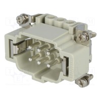Разъем hdc "папа" ILME CNEM 06 T