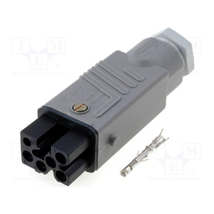Разъем прямоугольный st HIRSCHMANN 931691106 STAK 5 (STAK-5)