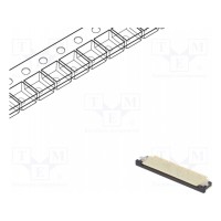 Разъем ffc (fpc) горизонтальный AMPHENOL 62684-401100ALF