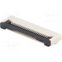 Разъем ffc (fpc) горизонтальный ADAM TECH PCA-6G-24-HL-3