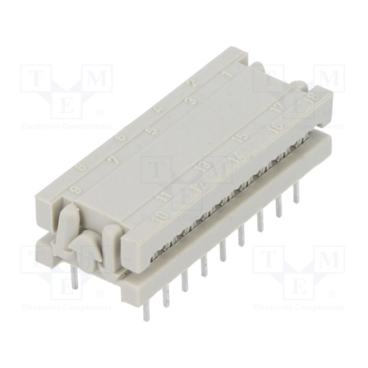 Переходной разъем pin 18 CONEC 220F10089X (AWDIL-18P)