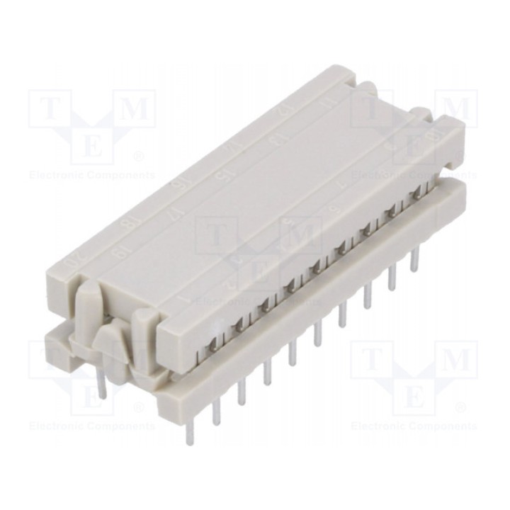 Idc pin 20 CONEC 220F10099X (KK20025C)