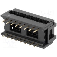 Переходной разъем "папа" CONNFLY DS1019-16NBSIA