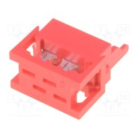 Вилка провод-плата CONNFLY DS1015-01-04R6