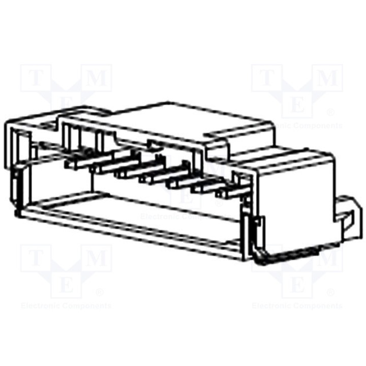 Гнездо провод-плата MOLEX 502352-0800 (MX-502352-0800)