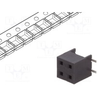 Гнездо провод-плата AMPHENOL 55510-304TRLF