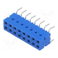 Гнездо провод-плата AMPHENOL 71991-808LF