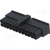 Вилка провод-плата AMPHENOL MF30-HFD1-24
