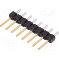 Штыревая планка штыревой AMPHENOL 77311-818-08LF