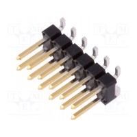Штыревая планка штыревой AMPHENOL 95278-801A12LF