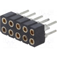 Гнездо штыревой CONNFLY DS1002-02-2*5BT1F6