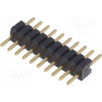 Штыревая планка штыревой CONNFLY DS1031-01-1*10P8BV3-1