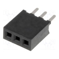 Гнездо штыревой CONNFLY DS1065-01-1*3S8BV