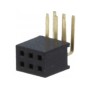 Гнездо штыревой CONNFLY DS1065-14-2*3S8BR (DS1065-14-2X3S8BR)