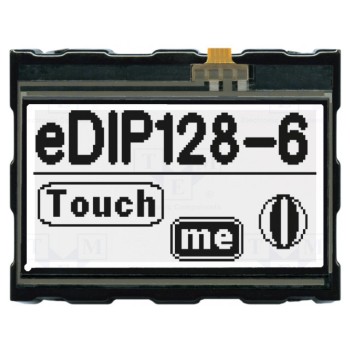 Дисплей LCD графический ELECTRONIC ASSEMBLY EAEDIP128W-6LWT