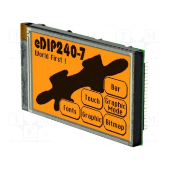 Дисплей LCD графический ELECTRONIC ASSEMBLY EAEDIP240J-7LAT