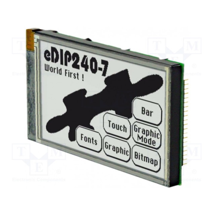 Дисплей LCD графический ELECTRONIC ASSEMBLY EA EDIP240J-7LWT (EAEDIP240J-7LWT)