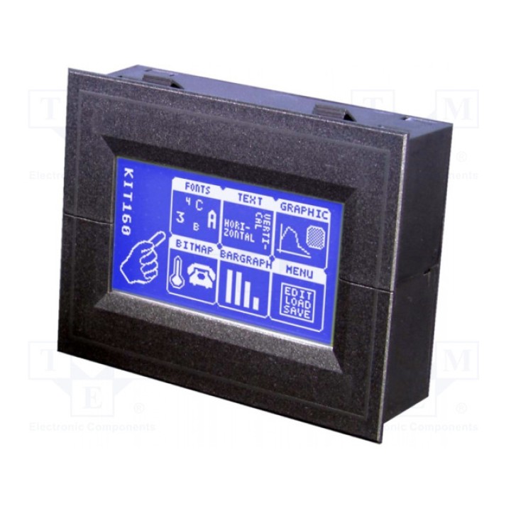 Дисплей LCD графический LCD ELECTRONIC ASSEMBLY EA KIT160-6LWTP (EAKIT160-6LWTP)