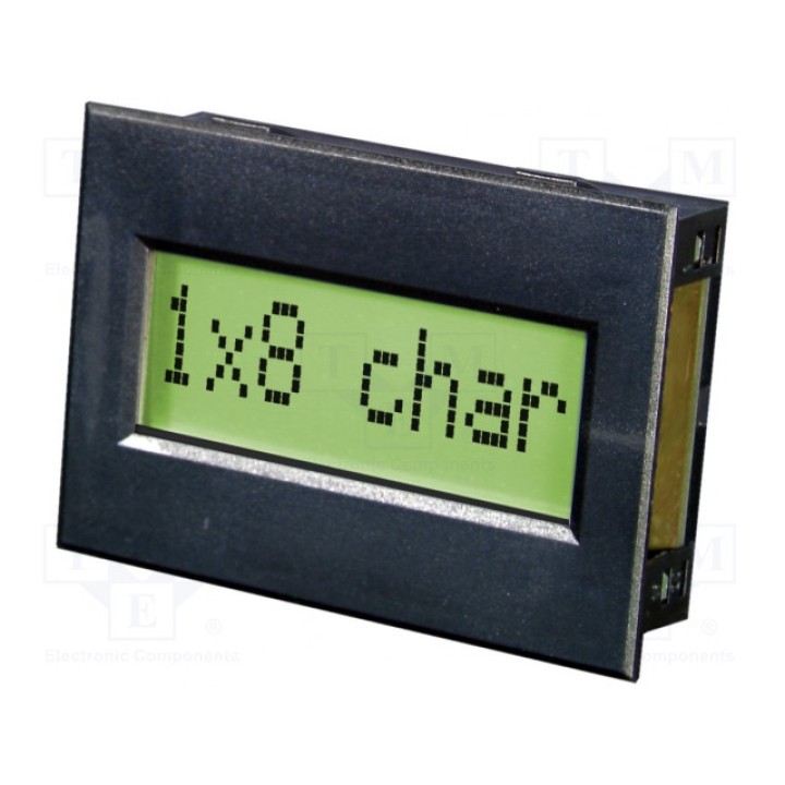Дисплей LCD алфавитно-цифровой ELECTRONIC ASSEMBLY EA SER081-92NLED (EASER081-92NLED)