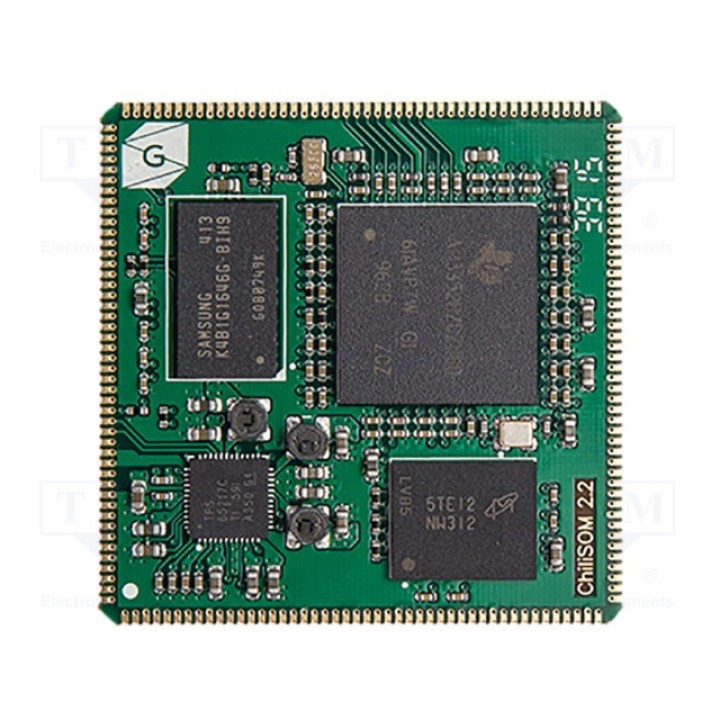 Модуль SOM RAM 256МБ AM3352 GRINN GCS22.2.080.2.2.I (CHILISOM-AM3352-8)