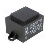 Трансформатор залитый 6ВА 230ВAC HAHN BVEI4221220