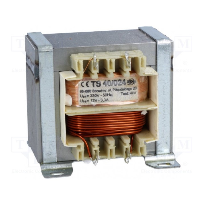 Трансформатор сетевой 40ВА INDEL TS 40024 (TS40-024)