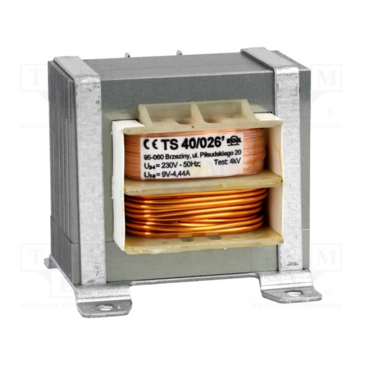 Трансформатор сетевой 40ВА INDEL TS 40026 (TS40-026)