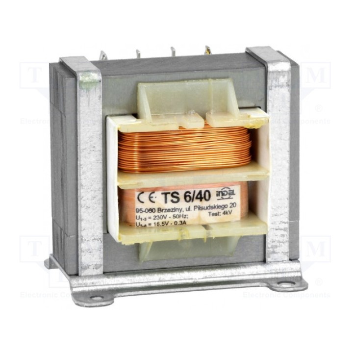 Трансформатор сетевой 6ВА INDEL TS 640 (TS6-40)
