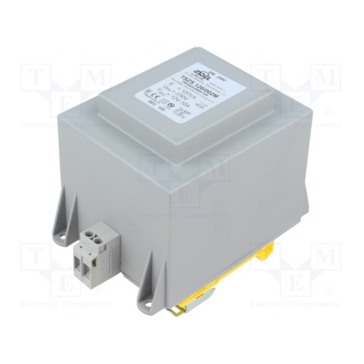Трансформатор залитый 120ВА 230ВAC INDEL TSZS 120002M (TSZS120-12V)