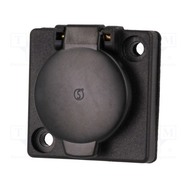Модуль гнездо AC BREVE TUFVASSONS GN SELV 24VAC 16A IP44 (GN-SELV-24VAC)