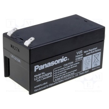 Свинцовый аккумулятор PANASONIC ACCU-HP1.2-12P 