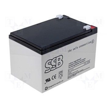 Свинцовый аккумулятор SSB ACCU-HP12-12S 
