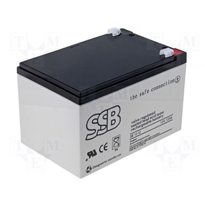 Свинцовый аккумулятор SSB ACCU-HP12-12S(SB12-12)