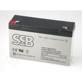 Свинцовый аккумулятор SSB ACCU-HP12-6S 