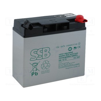 Свинцовый аккумулятор SSB ACCU-HP18-12SLI 