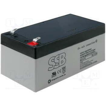 Свинцовый аккумулятор SSB ACCU-HP3.4-12S 